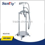 Sanitary ware floor standing bathroom faucet mixer tap