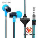 New Design Flat Cable Earphones thumbnail-1