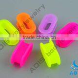 Colorful Wholesale Fashion Body Jewelry Custom Square Tunnel Silicone