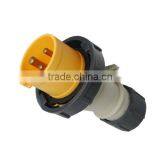 Industrial Plug CE Approval IP44 Waterproof CEE Industrial Plug 16A,100-130V~ 2P+E/4h