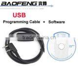 Original BAOFENG USB Programming Cable for BAOFENG UV-5R UV-3R+ 888S Two Way Radio With Software Driver CD thumbnail-1