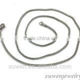 Foxtail Stainless Steel Twisted Link Roll Jewelry Chain thumbnail-3