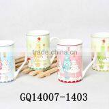Christmas Promotional Gift Bone China Tea Cup 345ml High Quality for Korean thumbnail-2