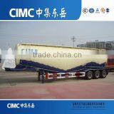 CIMC Carbon Steel Dry Bulker Cement Tanker Semi Truck Trailers For Sale thumbnail-2