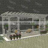 Garden Pergola Pergola Carport Turtle Bridge thumbnail-5