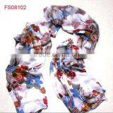 2012 Hot Sale Fashion Drape Viscose Scarf (FS08102) thumbnail-1