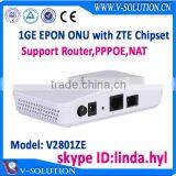 1GE ZTE Chipset FTTH GEPON ONU