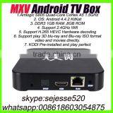 Newest Arrival Mxv S805 Quad Core Kodi Pre-installed Android4.4 tv Box Support Bluetooth Better Than mx Mx2 thumbnail-2