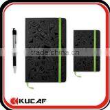 Full Cover Debossed Leather Writing Notebook