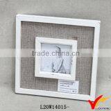 Handmade White Christmas Decorated Doors Photos Frame