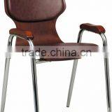 2014 Popular Stack Plywood Bentwood Chair With Arm Training Office Chair A25-Y01
