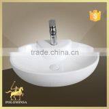 Ceramic Wash Basin Oval Shape thumbnail-2