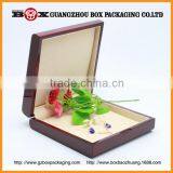 30 Pairs Ring/earring Jewelry Box High-grade Mens Wooden Cufflink Box Cuff Link Fixed Box thumbnail-3
