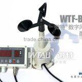 Wind speed meter for crane