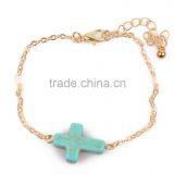 Cheap Price With High Quality Cross With Chains Natural Stone Bracelet thumbnail-2