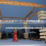 Indoor Door Decorated Flower Arch for Wedding Arch Garden Arch Artificial Cherry Blossom Tree thumbnail-1