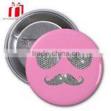Custom Tin Button Badge With Safety Pin,Promotion Pin Badges