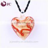 Scent Perfume Essential Oil Heart Shape Glass Vial Necklace Pendant thumbnail-1