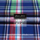 100% Cotton Regular Soft Dark Check Cotton Fabric