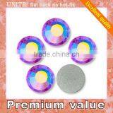 UNITE Flat Back no Hotfix Rhinestones Rose AB