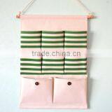 Small Zakka Style Wall Hanging Storage Bag