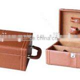 High Luxury Leather Wine Bottle Box thumbnail-1