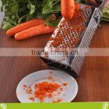 4 Sides Stainless Steel Vegetable Slicer Grater,Mini Manual Kitchen Tower Grater,4 Sides Portable Stainless Steel Cheese Graters thumbnail-4