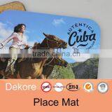 Placemat Blue Placemats Round Woven Placemat thumbnail-1