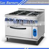 Stand Gas Burner With Oven Kitchen Equipment
