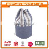 BSCI Coca cola Sedex pillar 4 really factory audit drawstring Canvas beach bag for wholsale