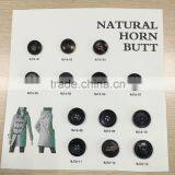 NJ16-13 Real Natural Buffalo Horn Buttons thumbnail-2
