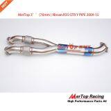 Mertop Titanize GTR R35 Y Pipe Down Pipe 2009+ thumbnail-2