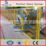 PVC Coated Welded Wire Mesh Fence / 3 Bends Wire Mesh Fence With Post thumbnail-3