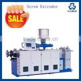 HOT SALE PVC Pipe Conical Twin Screw Extruder,CONICAL TWIN SCREW EXTRUDER thumbnail-1