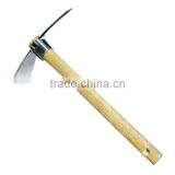 stainless two-way garden hand pick hoe