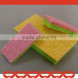 Hot! Compressed Kitchen Cleaning Cellulose scrubber sponges