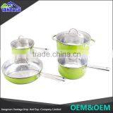 Cheap Wholesale Stainless Steel Cookware 7pcs Stainless Steel Cookware Set thumbnail-5