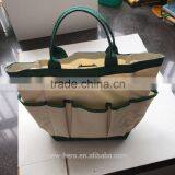 Outdoor Multi Pocket Gardening Tool Kit Holder Oxford Bag 4 Side Pouches thumbnail-3