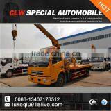 Hot Sale Flatbed Wrecker Truck With Crane thumbnail-2