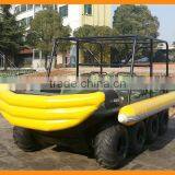 XBH 8X8-2A Jet Propelled Vehicle Floating Water 4 Stroke Vehicle Crossing River Car thumbnail-4