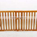 Professional Factory Top Quality 2 Panels Extended Wooden Pet Gate thumbnail-1