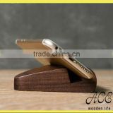 Natural Walnut Wooden cell Phone Stand
