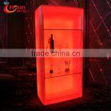 Lighting up Wine Display Design,color Changeable Display Shelf,LED Square Display thumbnail-3
