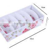 Store More Collapsible Bra Closet Drawer Divider 6 Set Underwear Storage Boxes thumbnail-1