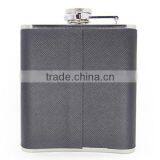 Hip Flask Leather Wrapped Flagon With High Quality Stainless Steel thumbnail-4
