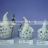 Porcelain Candle Holder thumbnail-1