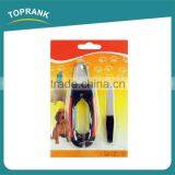 Hot Sale Cat Dog Nail File Nail Clipper Stainless Steel Pet Grooming Kit thumbnail-1