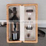 The Cheapest Beautiful Baket Spilt Willow for Wine, Wine Bottle Basket thumbnail-2
