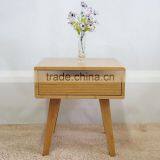 Home Bamboo Furniture Living Room Corner Sidetable With Drawer thumbnail-1