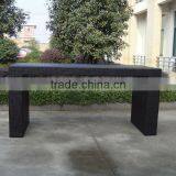 Outdoor Furniture Bar Table Chairs Patio Dining Rattan Wicker Set 9pcs New thumbnail-5